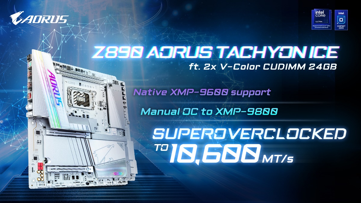 GIGABYTE Z890 AORUS TACHYON ICE