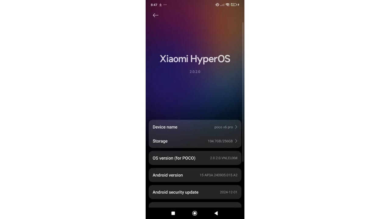 Poco X6 Pro