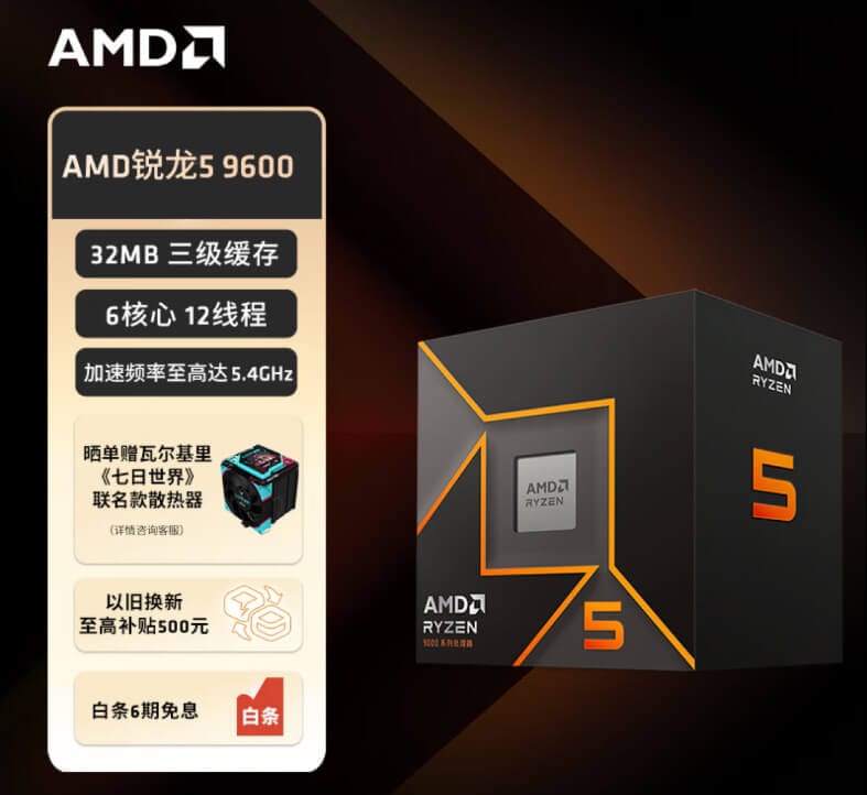 amd ryzen 5 9600
