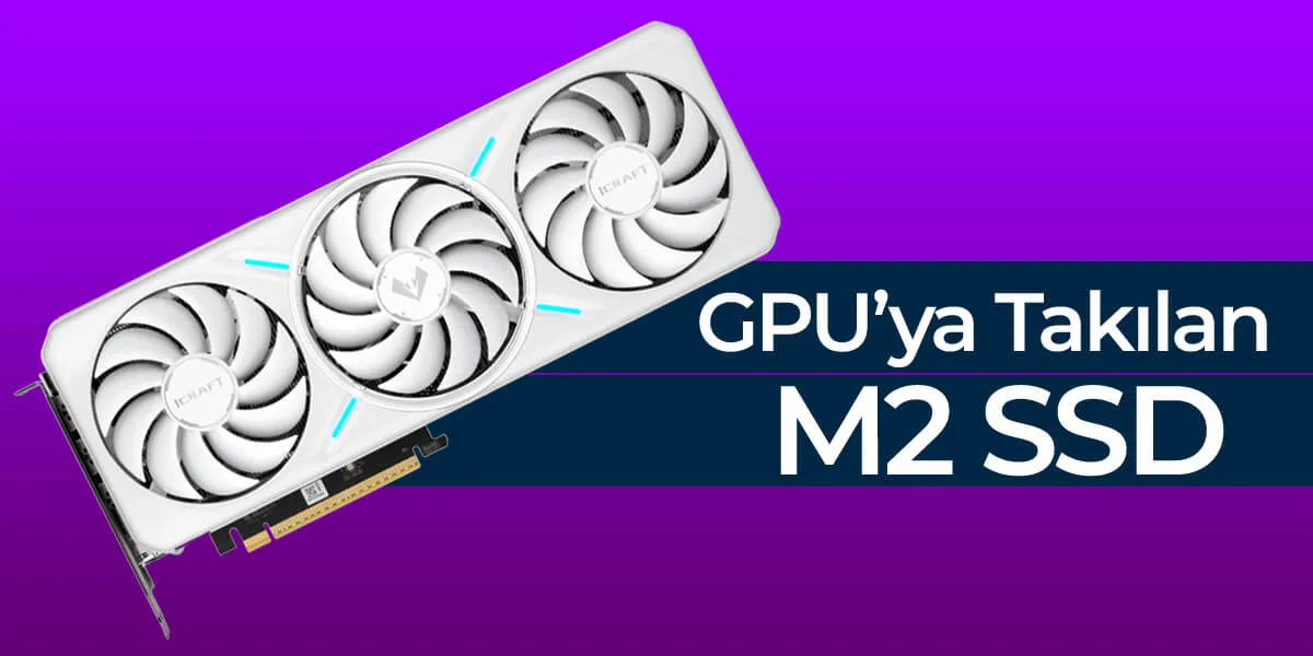 MAXSUN Arc B580 GPU için İki M2 SSD Girişi Yerleştiriyor