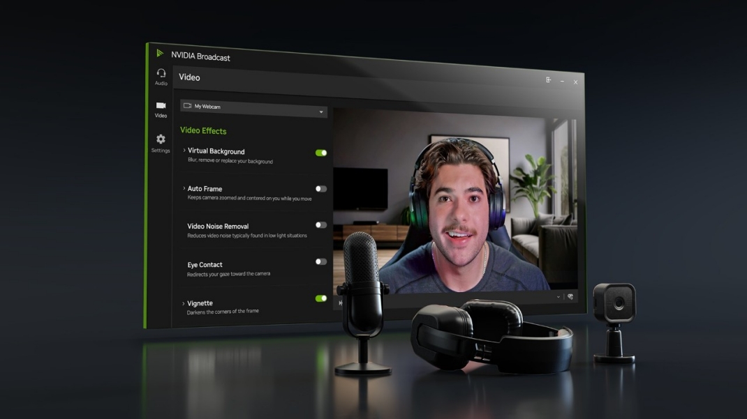 NVIDIA Broadcast Virtual Key Light Nedir? Yayıncılara Ne Sağlayacak?