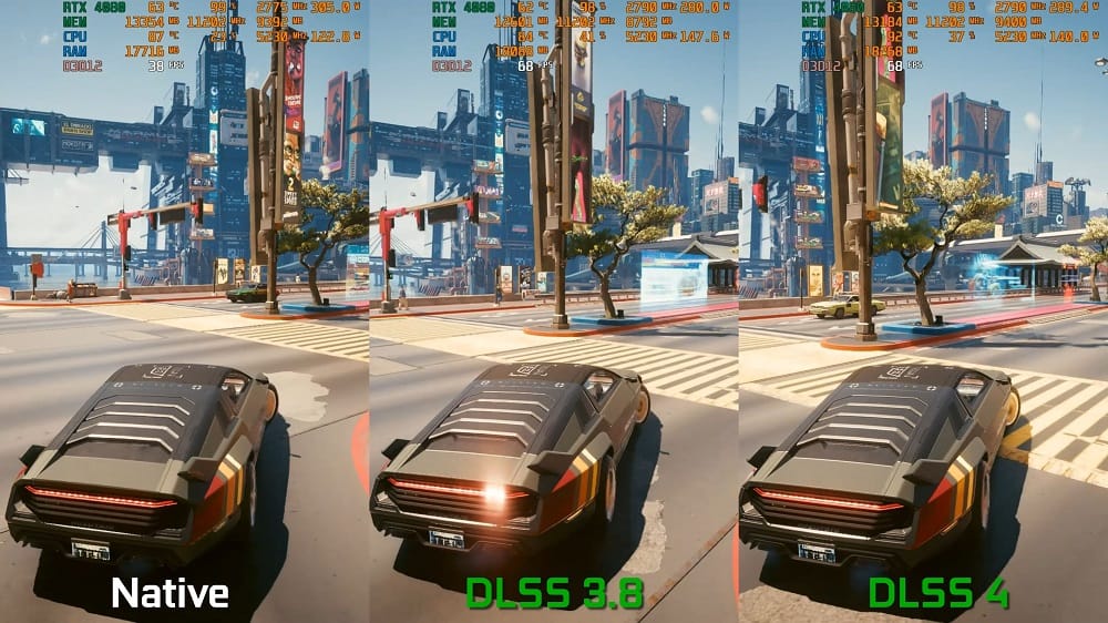 Cyberpunk 2077 için DLSS 4 desteği