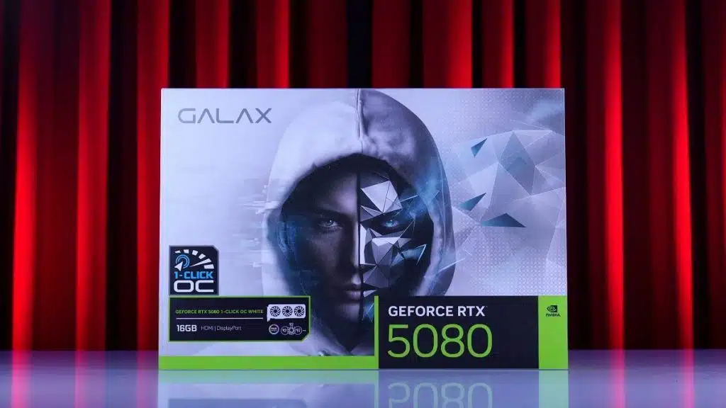 GALAX GeForce RTX 5080 1-Click OC White