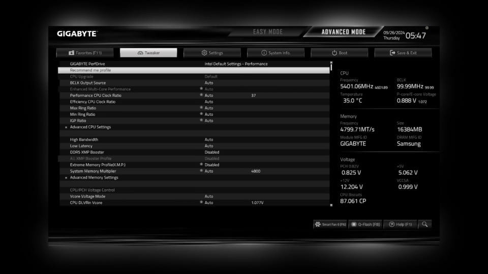 GIGABYTE UC BIOS 1