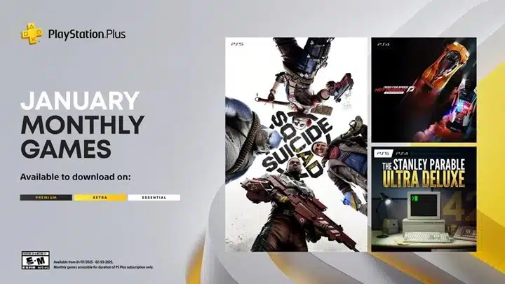 PS Plus Ocak 2025 Oyunları 