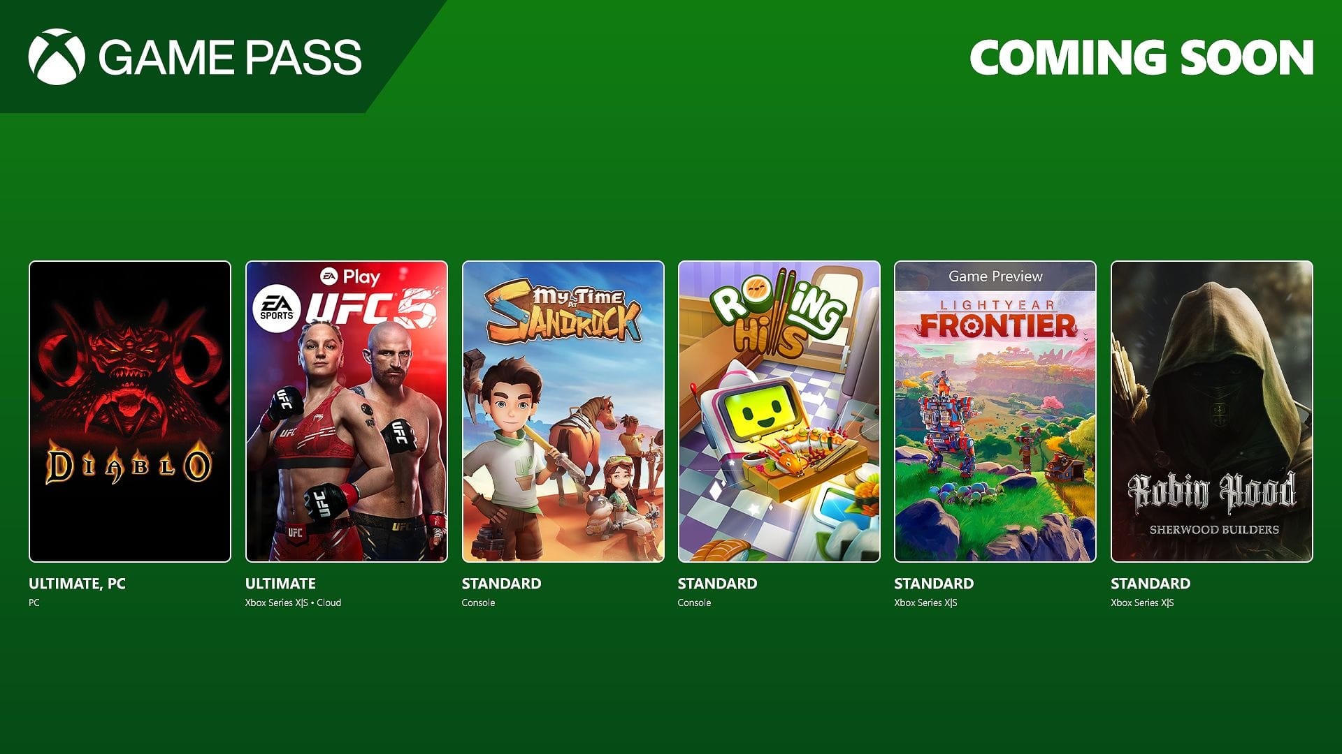 Xbox Game Pass Ocak 2025