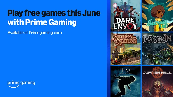 Amazon Prime Gaming Haziran 2025
