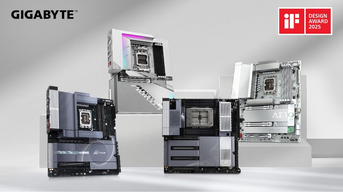 GIGABYTE Anakartları, Prestijli 2025 iF Tasarım Ödülleri’nde Zafer Kazandı
