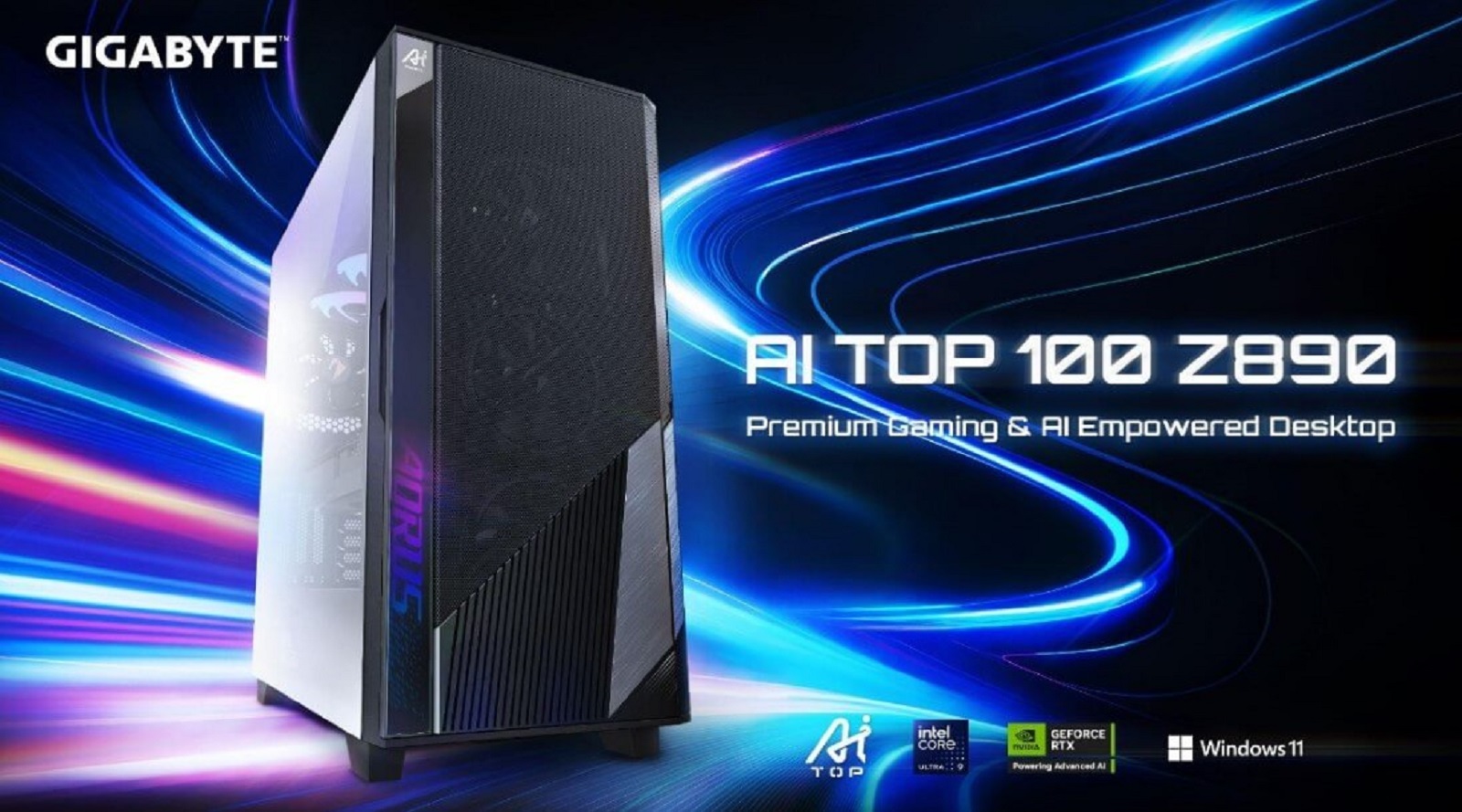 GIGABYTE, AI TOP 100 Z890 Masaüstü Bilgisayarını Kuzey Amerika ve Tayvan’da Satışa Sundu