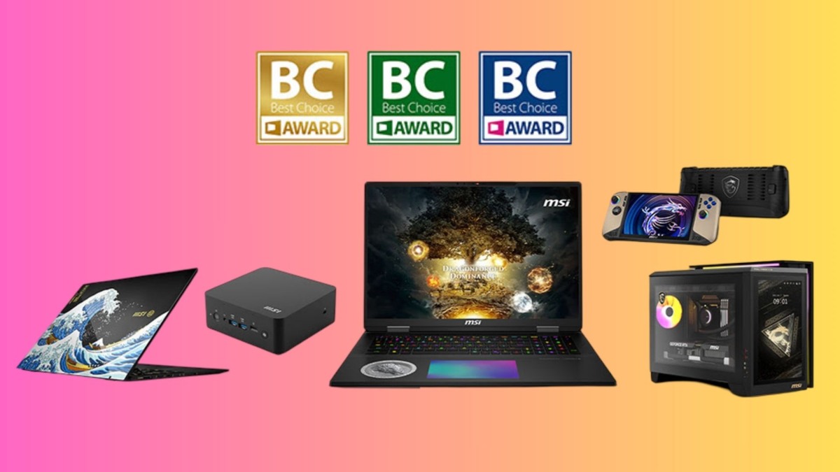 MSI, COMPUTEX 2025’te Farklı Kategorilerde Aldığı Ödülleri Duyurdu