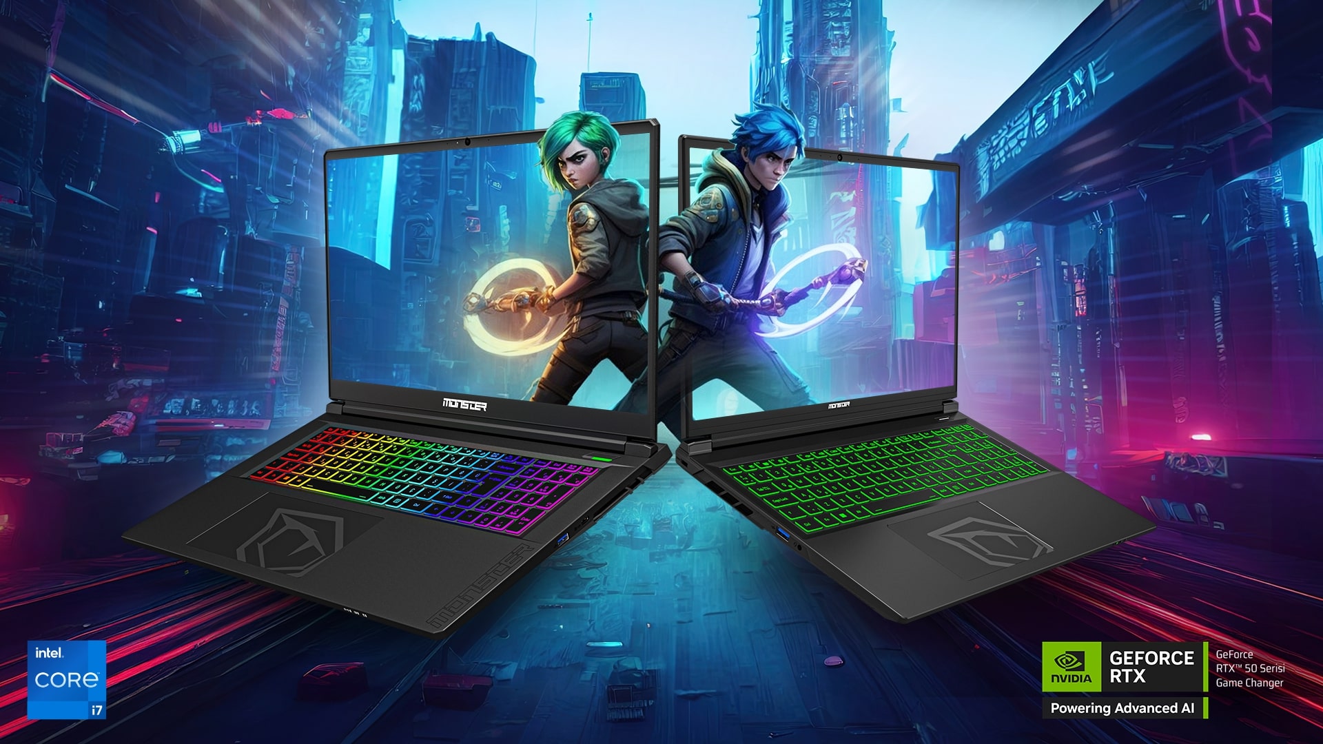 RTX 50 serisi Monster Ürünleri Duyuruldu