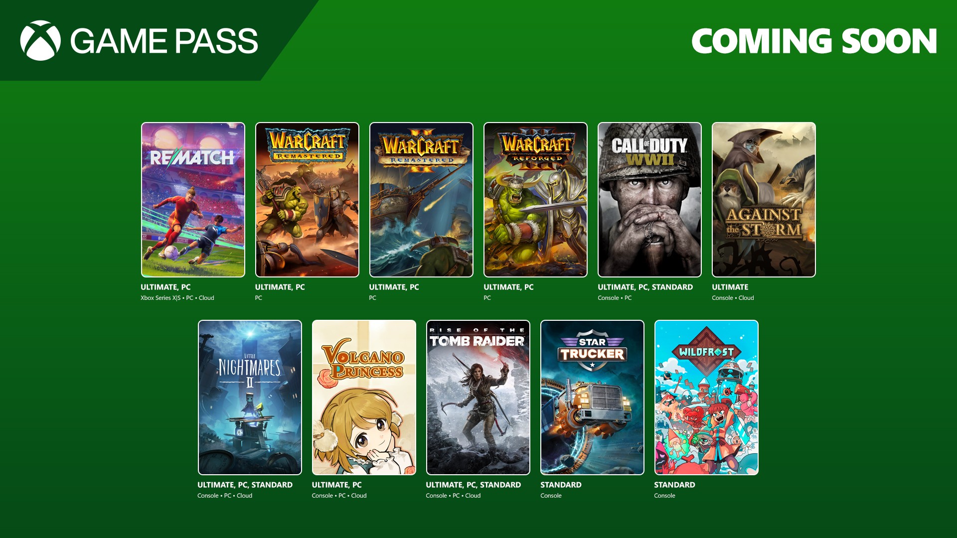 Xbox game pass haziran