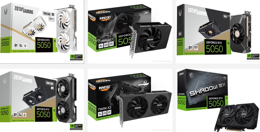 NVIDIA RTX 5050