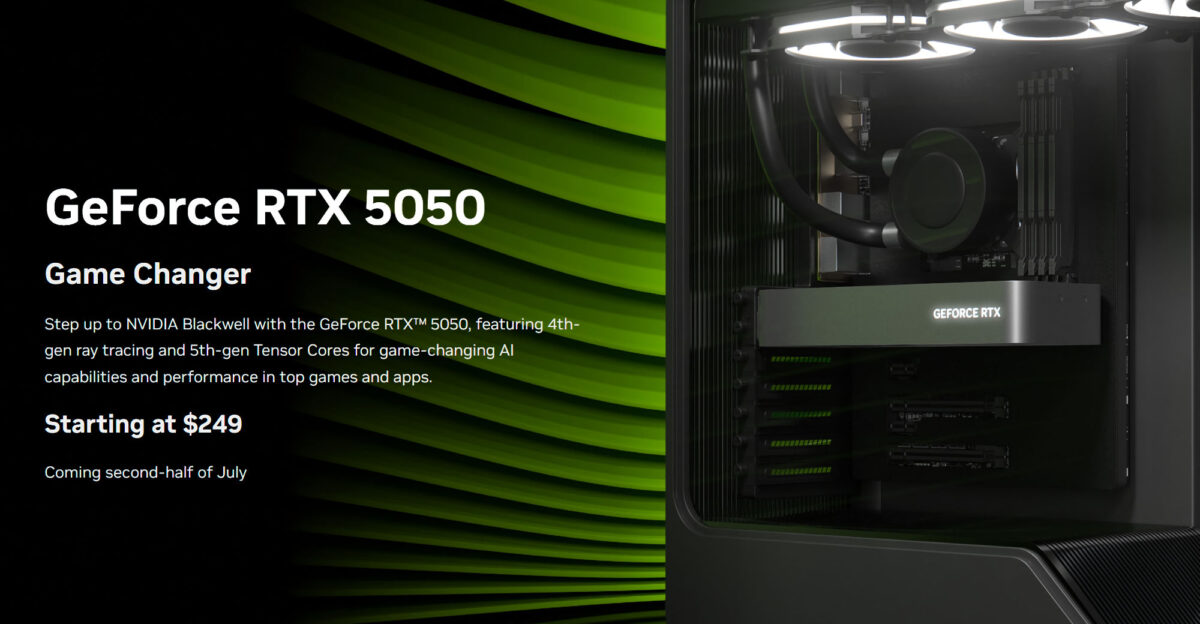 NVIDIA RTX 5050
