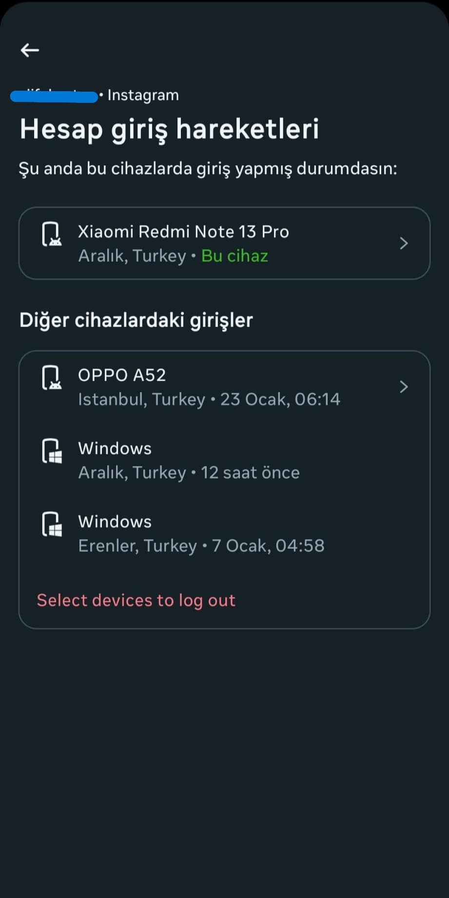 Instagram Kendi Kendine Takip Ediyor Sorunu: