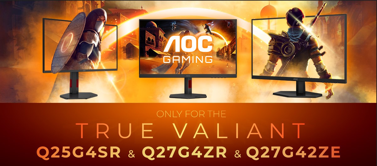AOC GAMING Q25G4SR, Q27G4ZR ve Q27G42ZE
