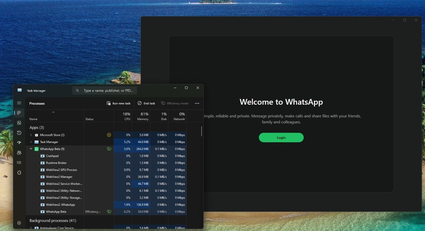 WhatsApptan Sessiz Guncelleme Masaustu Webe Donustu V