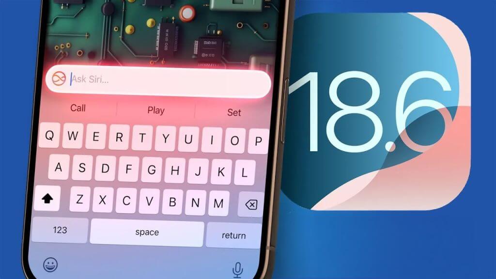 ios 18.6 RC surumu yayimlandi