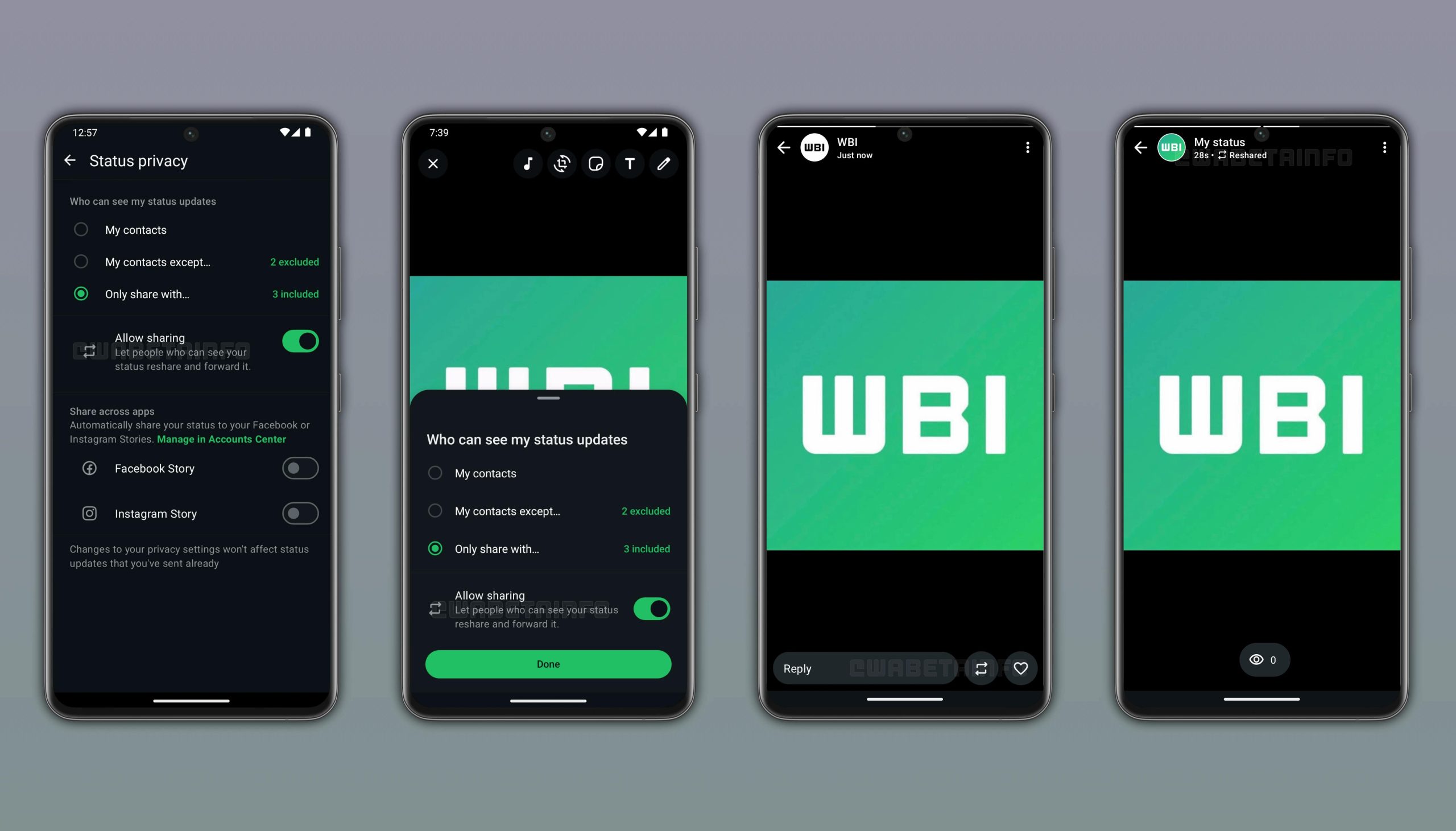 WhatsApp Durum Guncellemelerine Yeniden Paylasim Butonu Getiriyor V scaled