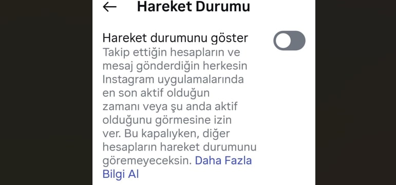 Instagram Aktiflik Nasil Kapatilir V1