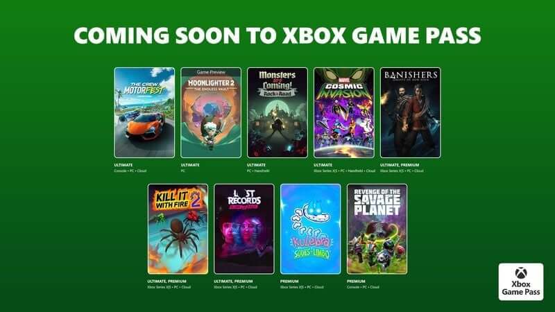 Xbox game pass kasim ayi ikinci parti oyunalri